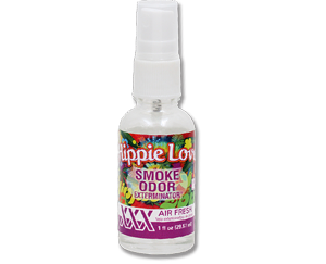 Smoke Odor Exterminator XXXAir Freshener- Travel Size / Hippie Love